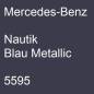 Preview: Mercedes-Benz, Nautik Blau Metallic, 5595.